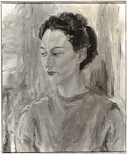 1955 Portrait of Pauline Oil on canvas 24 x 20