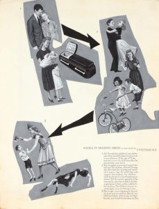 1949 Medea in Modern Dress Poster Ink 20.875 x 16