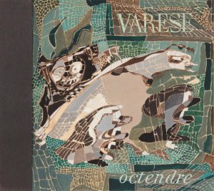 1949 Varese Octendre (or Themes from Alban Berg) Tempera on Paper 12.50 x 14