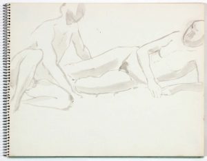 1961 NT (SB #22) Wash on Paper 11 x 14