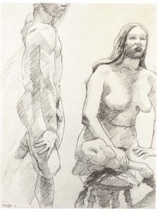 1968 Untitled Pencil on Paper 24 x 18