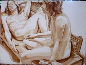 1973 Study for Oil Painting