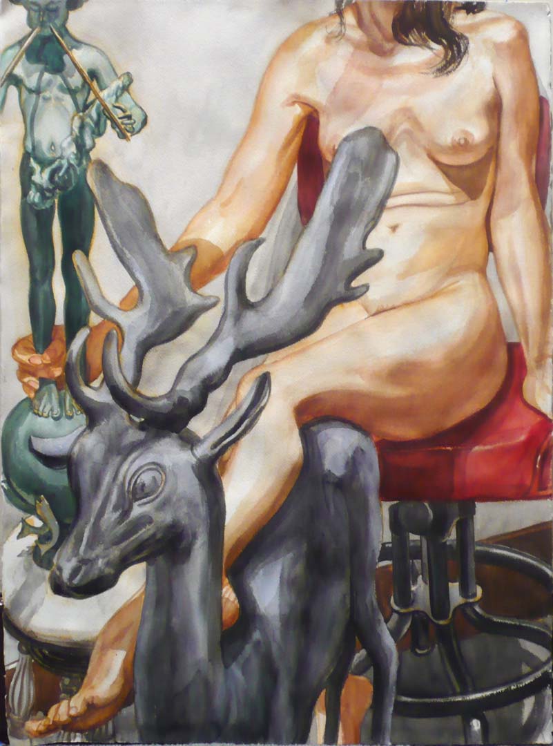 Nude with Lead Stag and Universal Pan, 2009.