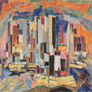 1951 The City Oil on Canvas