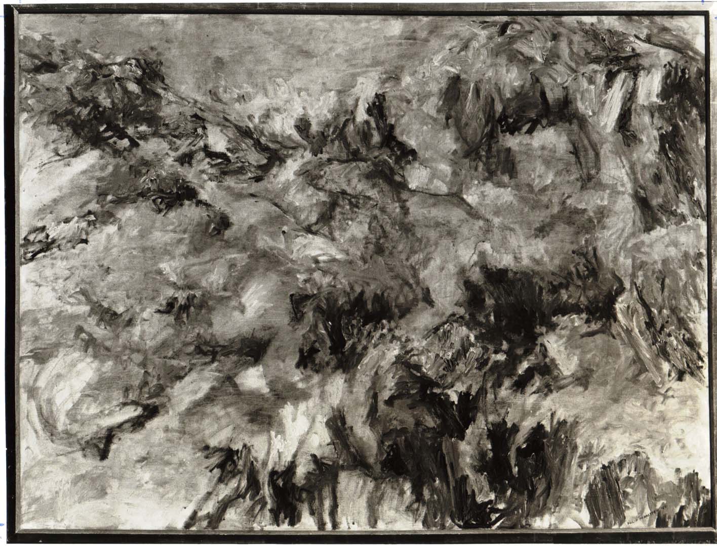 1954 Misty Mountain Oil on Canvas 37.25 x 49.5
