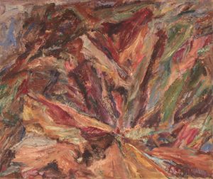 1955 Ravine and Crest Oil on Canvas 36 x 40