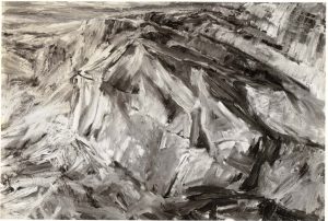 1955 Ridge Oil on Canvas 21 x 30.5