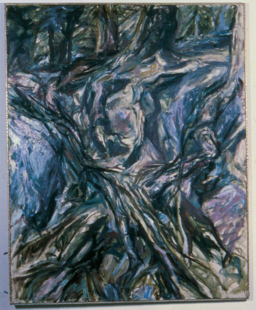 1957 Tree Roots Oil on Canvas 50 x 40