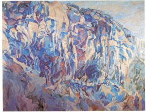 1961 Cliff Amalfi Oil on Canvas 54 x 70