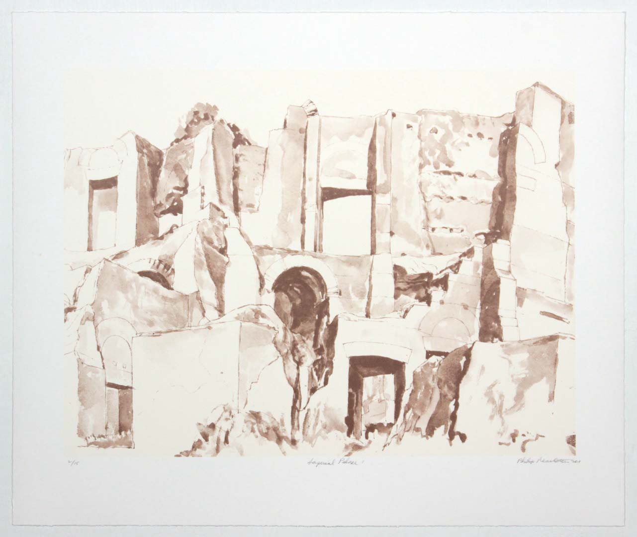 2011 Imperial Palace #1 Lithograph on Paper 20.625 x 24.625