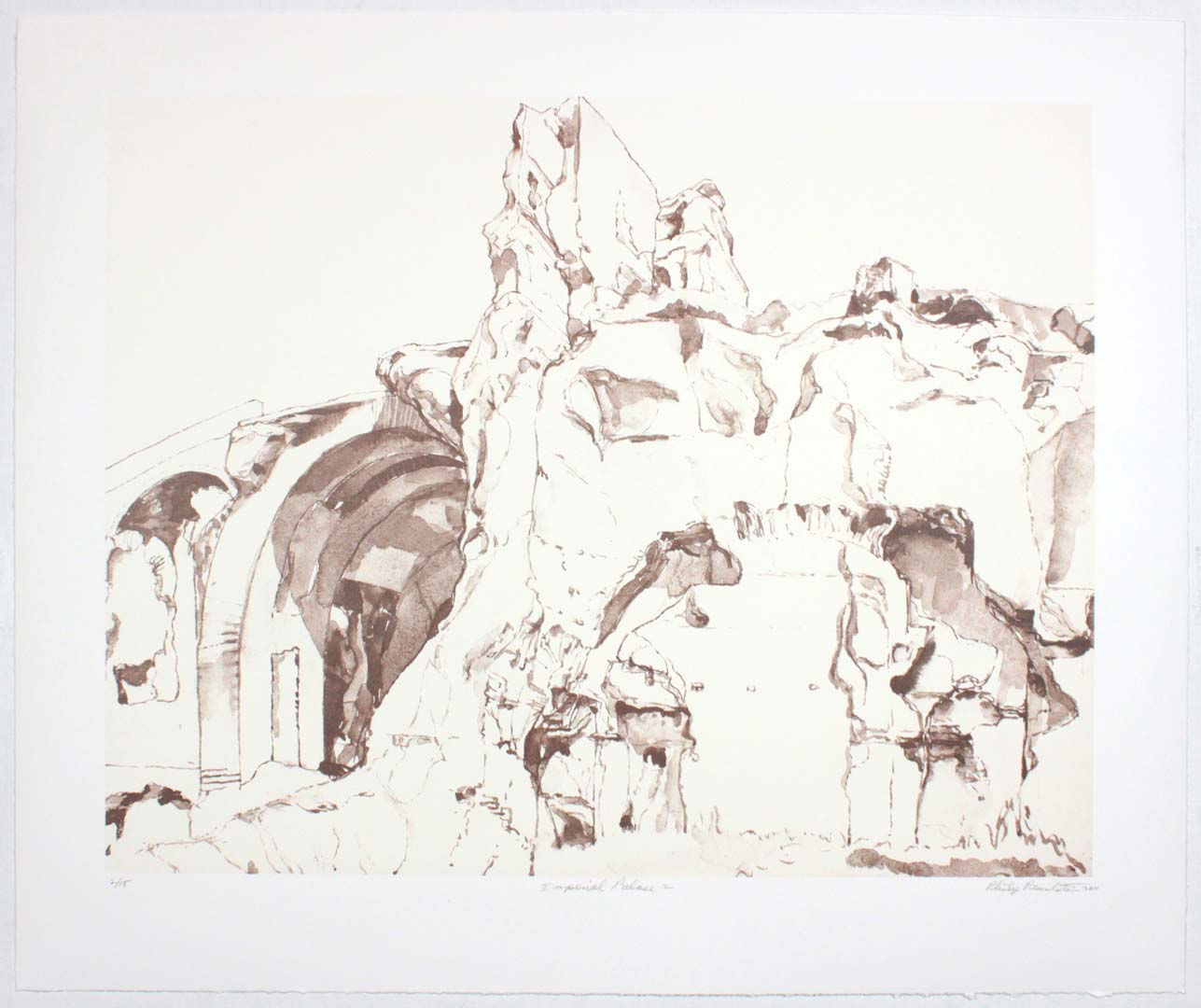2011 Imperial Palace #2 Lithograph on Paper 20.625 x 24.625
