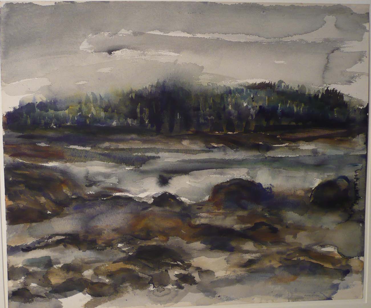 Deer Isle #7 Watercolor on Paper