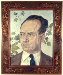 1946 Portrait of Mr. Pearlstein - Father Oil 17 x 13