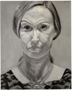 1966 Portrait of Rhea Sanders Rabinovich Oil on canvas 22 x 18