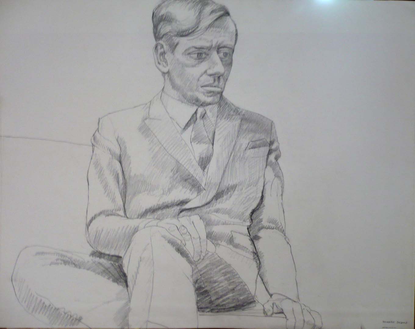 1966 Richard Diebold 2 Pencil 22.5 x 28.5