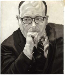 1968 Portrait of Robert Schoelkopf Oil on canvas 26 x 22