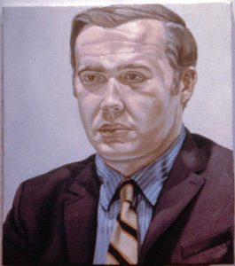 1969 Portrait of Dr. Kurt Gitter Oil on canvas 29.5 x 25.5