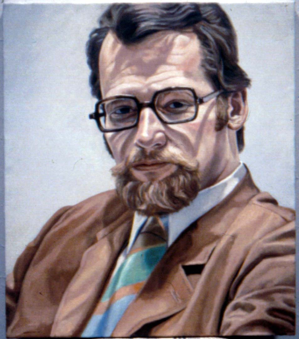 1969 Portrait of Edward Blackhoff Oil on canvas 24 x 18