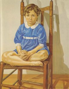 1969 Portrait of the Artist's Daughter Oil on canvas 60 x 48