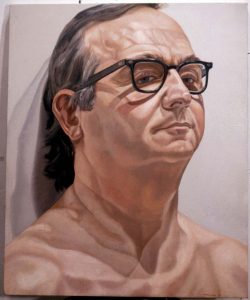 1974 Portrait of George Klauber Oil 29.5 x 24.5