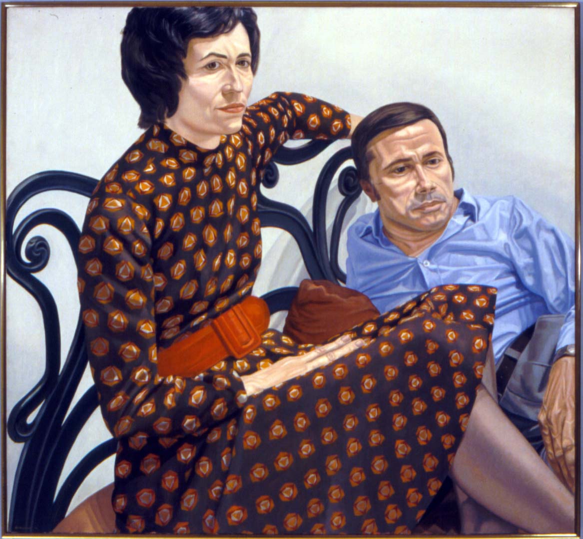 1975 Portrait of Nina & Martin Sweet Oil 44 x 48