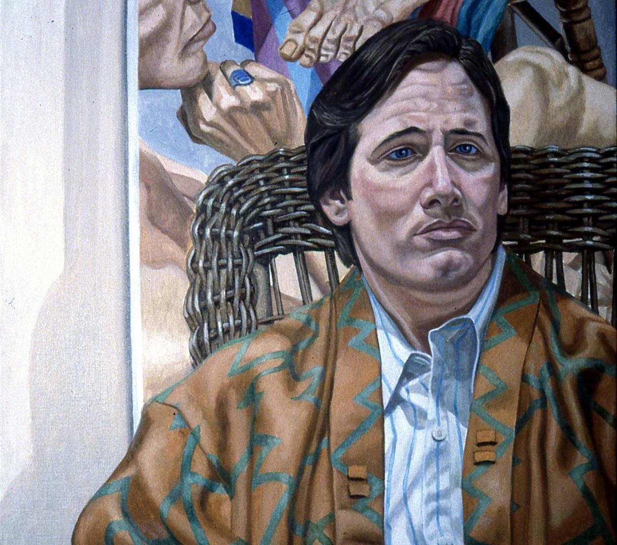 1988 Portrait of Tom Corey Oil on canvas 30 x 28