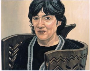 1996 Portrait of Jane Kaplowitz Oil on canvas 24 x 30