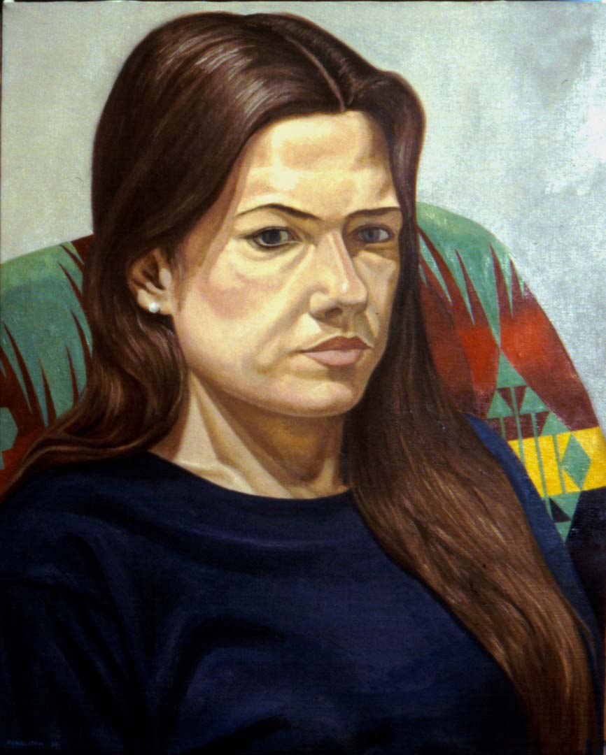 1997 Portrait of Sara Miller Oil 30 x 24