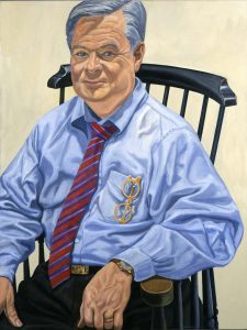 2006 Portrait of Jim Dicke II Oil on canvas 48 x 36