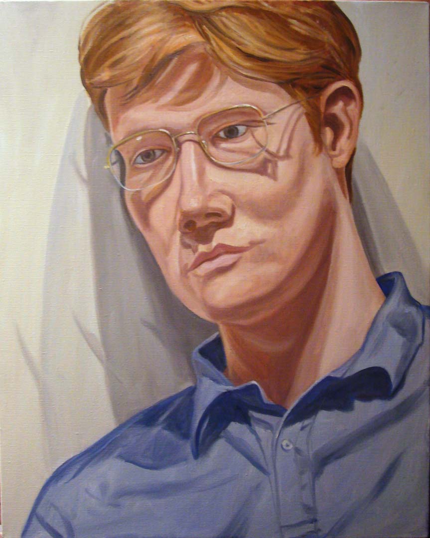 2006 Portrait of Richard Templeton Oil Dimensions Unknown