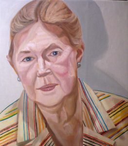 2008 Lucy Sandler Oil on Canvas 25 x 22