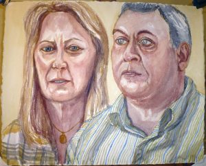 2009 Neil and Jacintha Guerchio Watercolor Dimensions Unknown