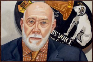 2010 Portrait of Richard Armstrong Oil on canvas 20 x 30