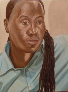 2010 Portrait of Wayne John Oil on canvas 24 x 18