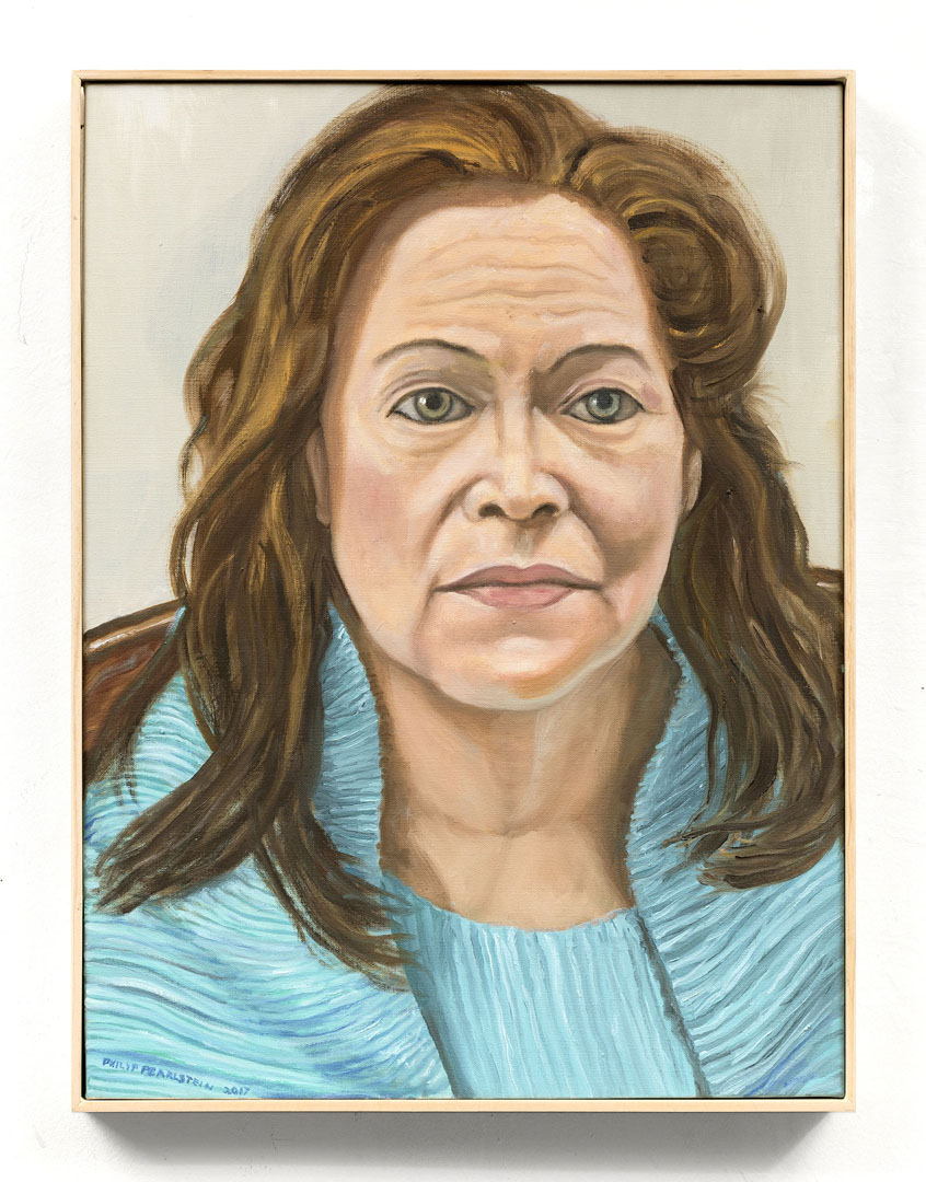 Portrait of Alice Gitter, Oil on Canvas, 18 x 24
